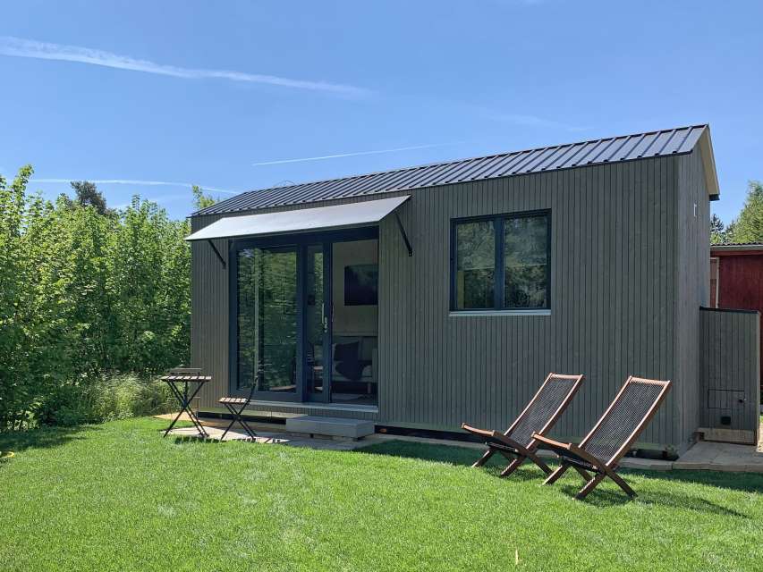 Tiny House auf dem Camping Wagenhausen Tiny House auf dem Camping Wagenhausen